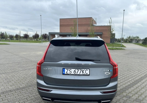Volvo XC 90 cena 172000 przebieg: 99583, rok produkcji 2018 z Szczecin małe 781